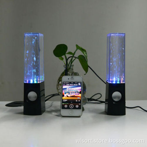 2014 New Best Outdoor Wireless Bluetooth Speaker with USB and LED Light Speaker factory offer
